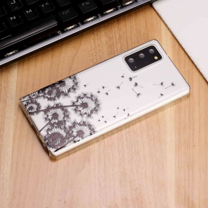 Maskica Samsung Galaxy Note 20 Bešavni Crni Maslačak