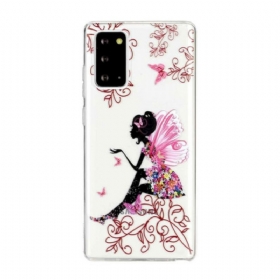 Maskica Samsung Galaxy Note 20 Prozirna Cvjetna Vila