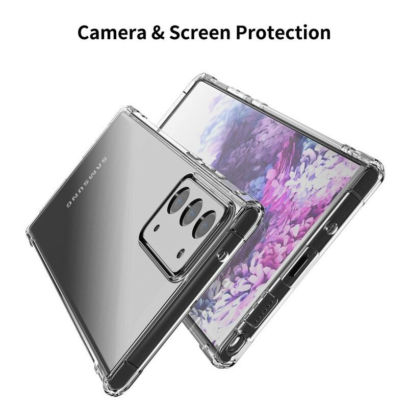 Maskica Samsung Galaxy Note 20 Prozirna Leeu Zaštita Za Jastuke