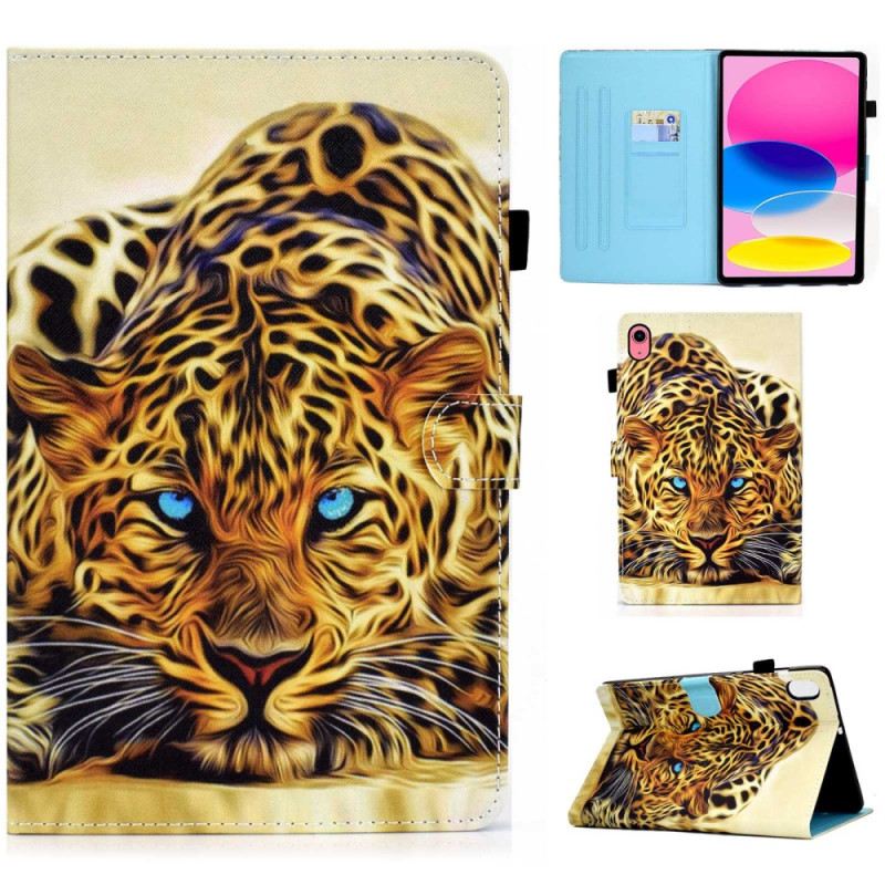 Futrola iPad 10.9" (2022) Grafika Leoparda