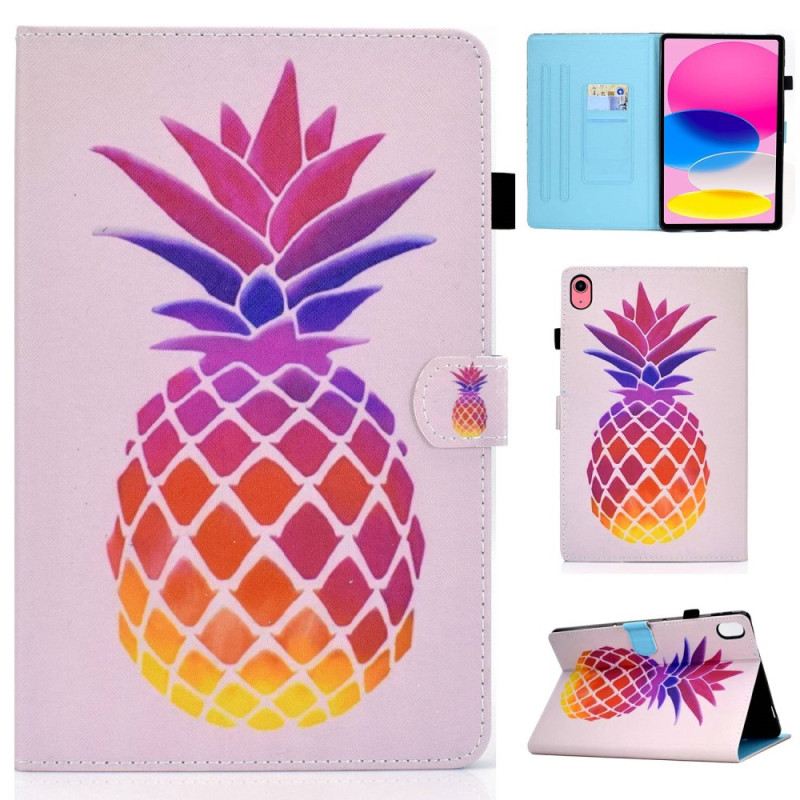 Futrola iPad 10.9" (2022) Šareni Ananas