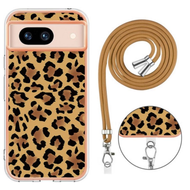 Maskica Google Pixel 8a Uzica S Uzorkom Leoparda