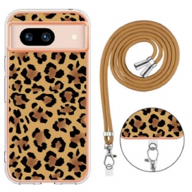 Maskica Google Pixel 8a Uzica S Uzorkom Leoparda