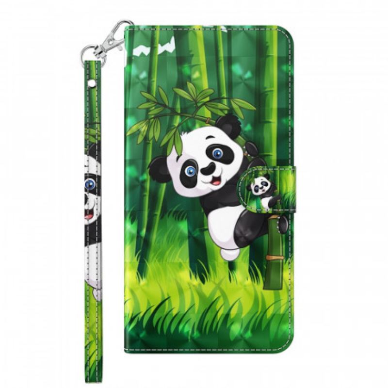 Flip Futrola OnePlus Nord CE 2 5G Strip Panda