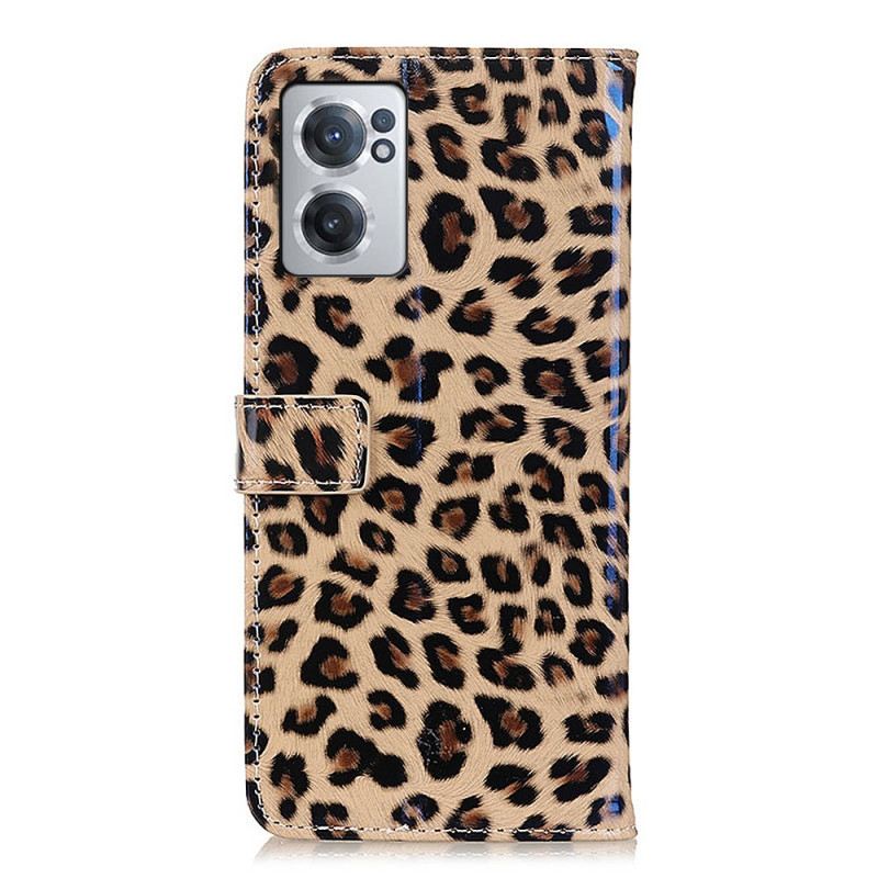 Futrola OnePlus Nord CE 2 5G Leopard Od Umjetne Kože