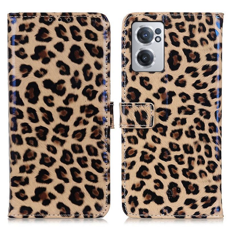 Futrola OnePlus Nord CE 2 5G Leopard Od Umjetne Kože