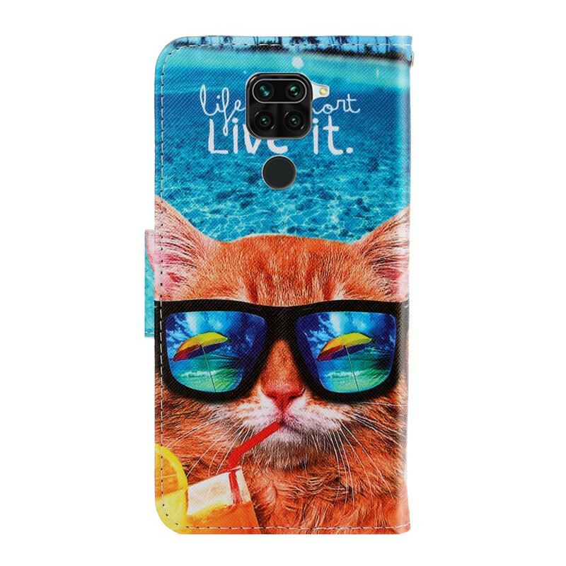 Futrola Xiaomi Redmi Note 9 Cat Live It Strappy