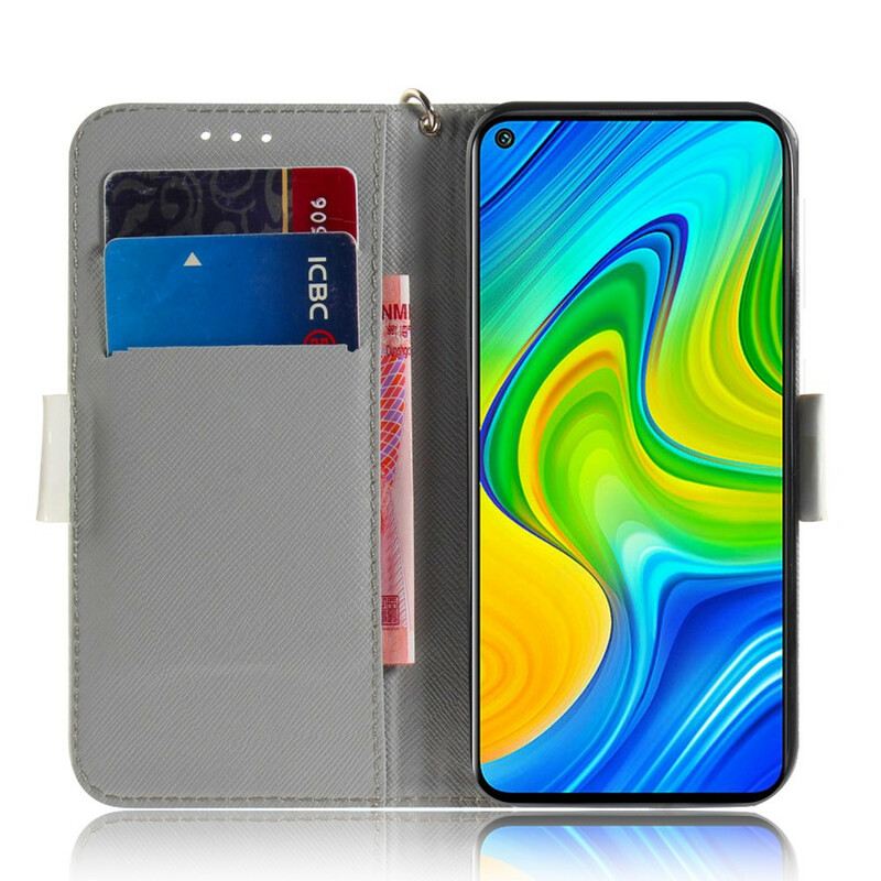 Futrola Xiaomi Redmi Note 9 Cvjetna Grana S Remenom