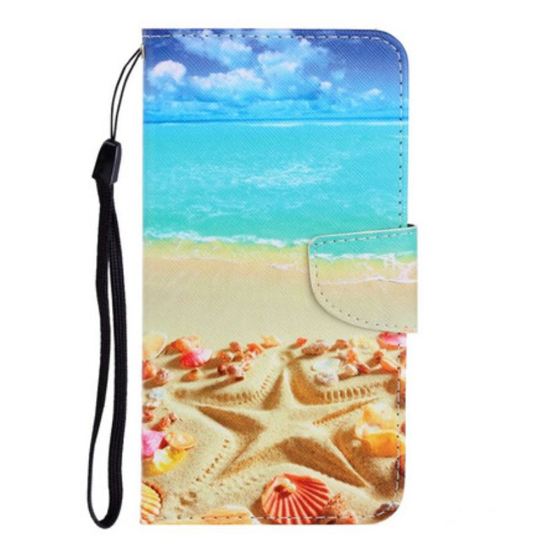 Futrola Xiaomi Redmi Note 9 Lanyard Beach