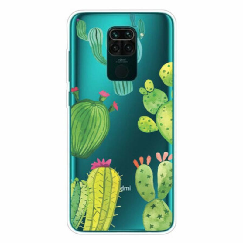 Maskica Xiaomi Redmi Note 9 Akvarel Kaktusi