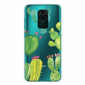 Maskica Xiaomi Redmi Note 9 Akvarel Kaktusi