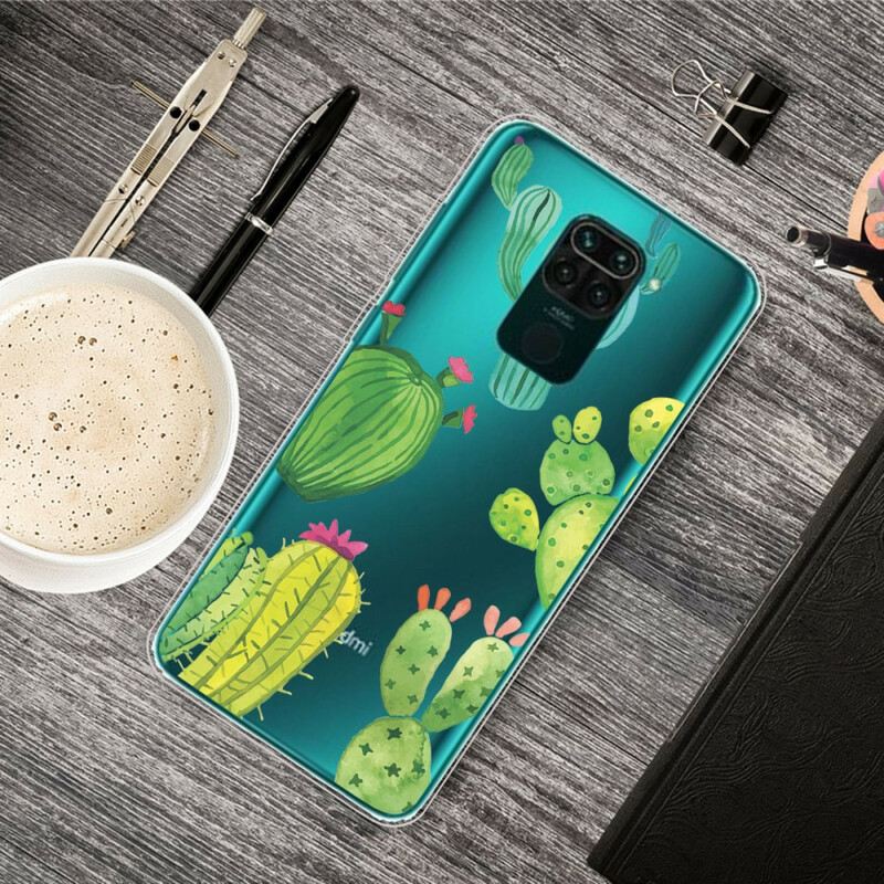 Maskica Xiaomi Redmi Note 9 Akvarel Kaktusi