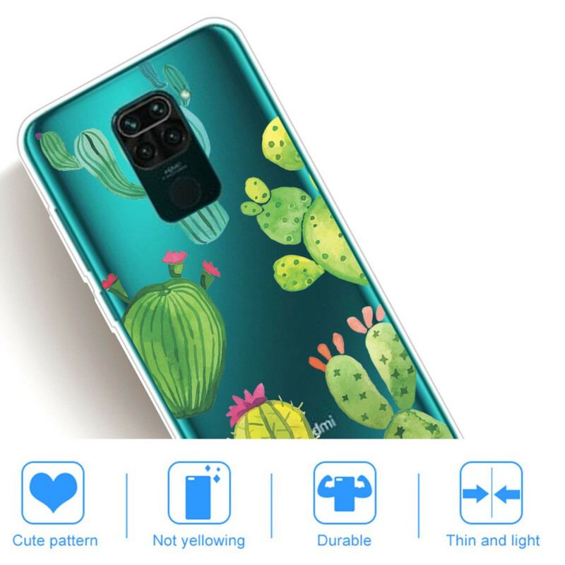 Maskica Xiaomi Redmi Note 9 Akvarel Kaktusi