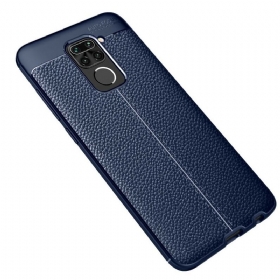 Maskica Xiaomi Redmi Note 9 Leather Effect Litchi Dvostruka Linija