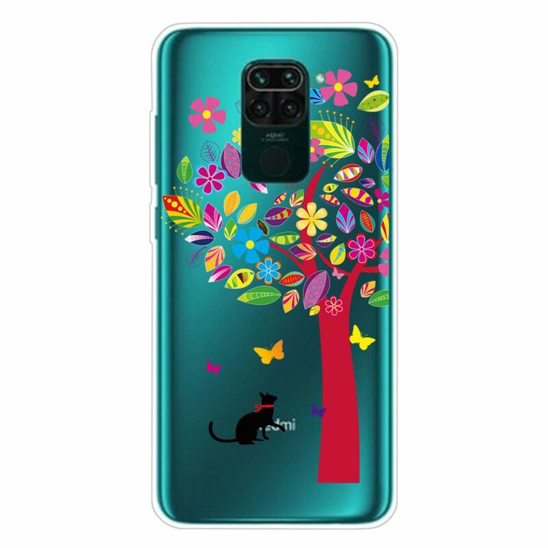 Maskica Xiaomi Redmi Note 9 Mačka Ispod Šarenog Drveta