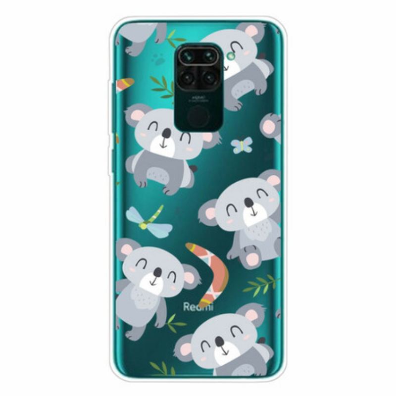 Maskica Xiaomi Redmi Note 9 Male Sive Pande