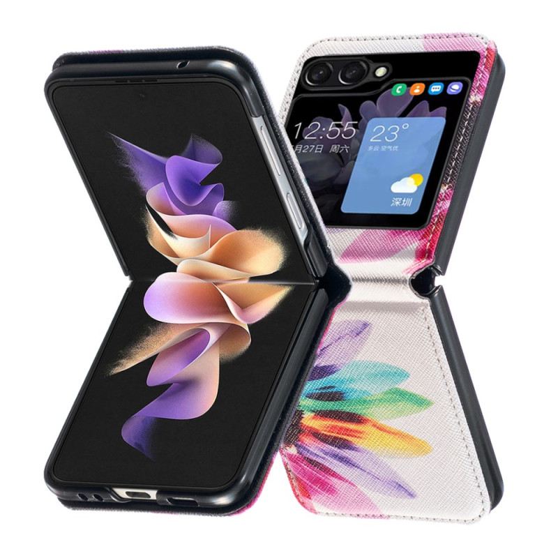 Maskica Samsung Galaxy Z Flip 5 Akvarel Cvijet