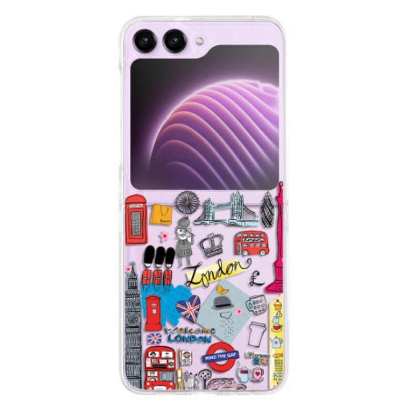 Maskica Samsung Galaxy Z Flip 5 Maskice Za Mobitele Transparent London