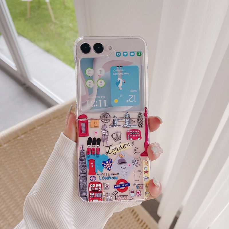 Maskica Samsung Galaxy Z Flip 5 Maskice Za Mobitele Transparent London