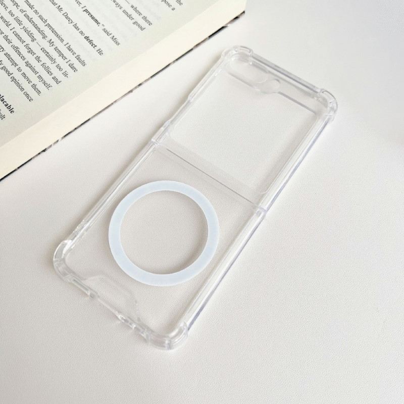 Maskica Samsung Galaxy Z Flip 5 Transparent Magsafe Kompatibilan