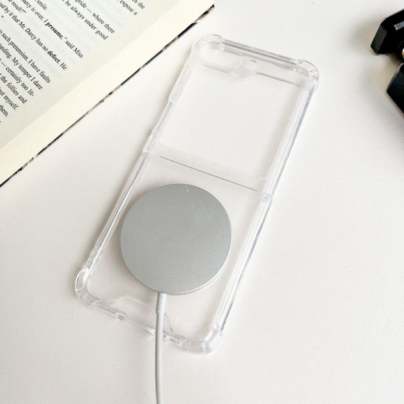 Maskica Samsung Galaxy Z Flip 5 Transparent Magsafe Kompatibilan