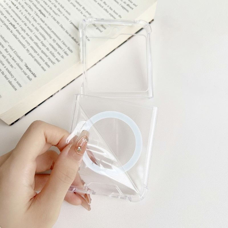 Maskica Samsung Galaxy Z Flip 5 Transparent Magsafe Kompatibilan