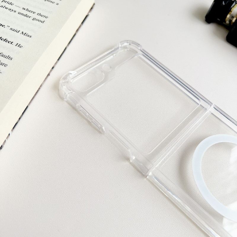 Maskica Samsung Galaxy Z Flip 5 Transparent Magsafe Kompatibilan