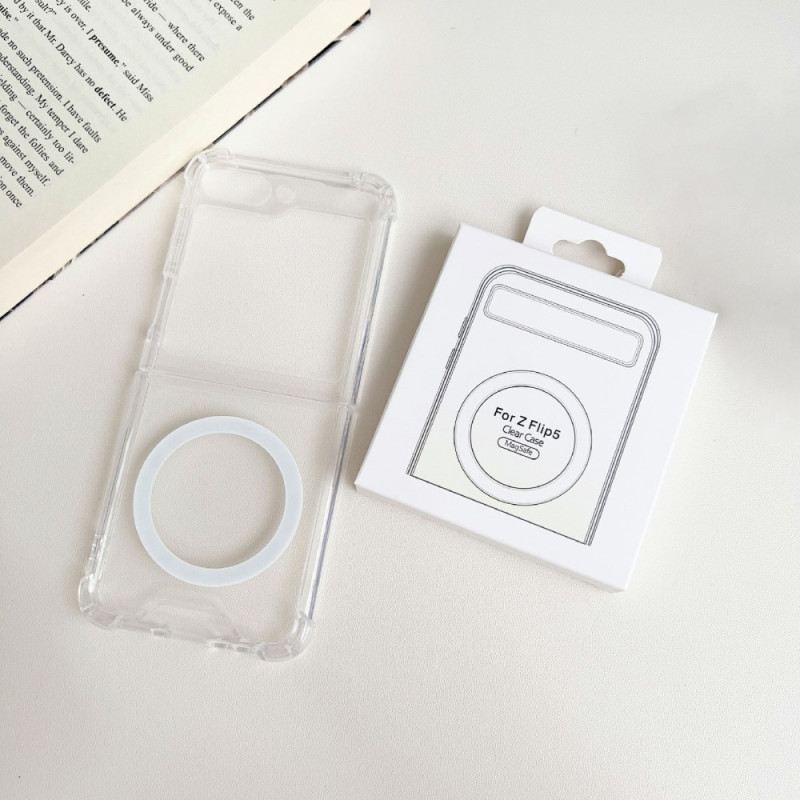 Maskica Samsung Galaxy Z Flip 5 Transparent Magsafe Kompatibilan