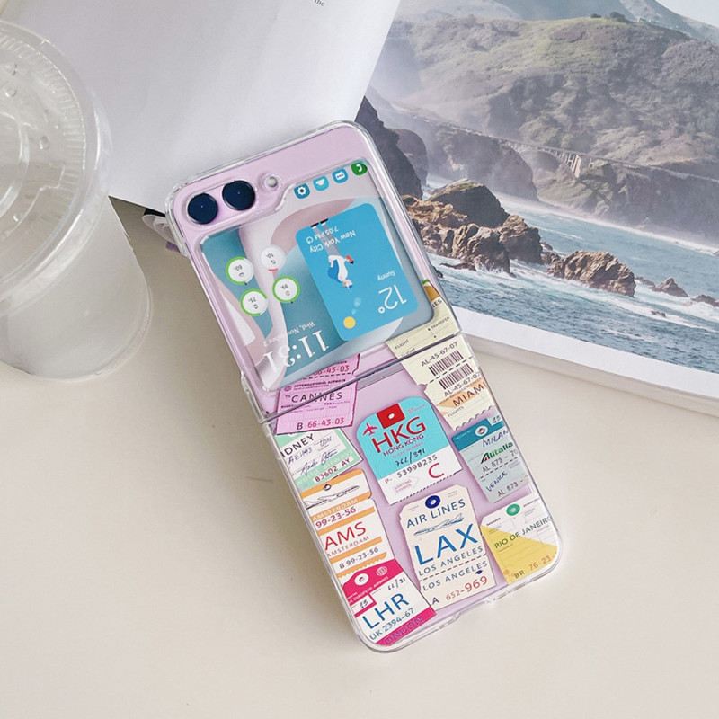 Maskica Za Samsung Galaxy Z Flip 5 Transparent Travel