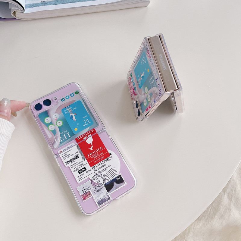 Maskica Za Samsung Galaxy Z Flip 5 Transparent Travel