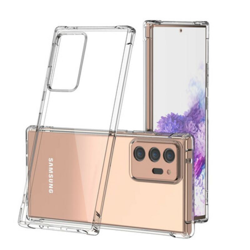 Maskica Samsung Galaxy Note 20 Ultra Prozirni Leeu Jastuci