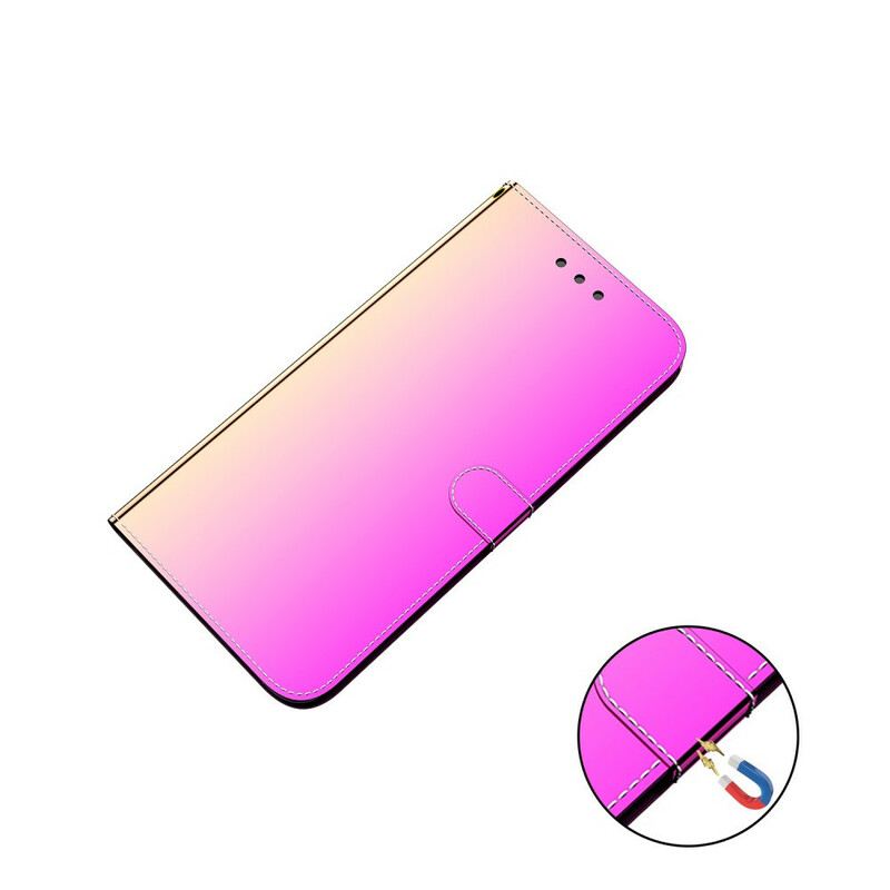 Futrola Huawei P40 Poklopac Ogledala Od Umjetne Kože