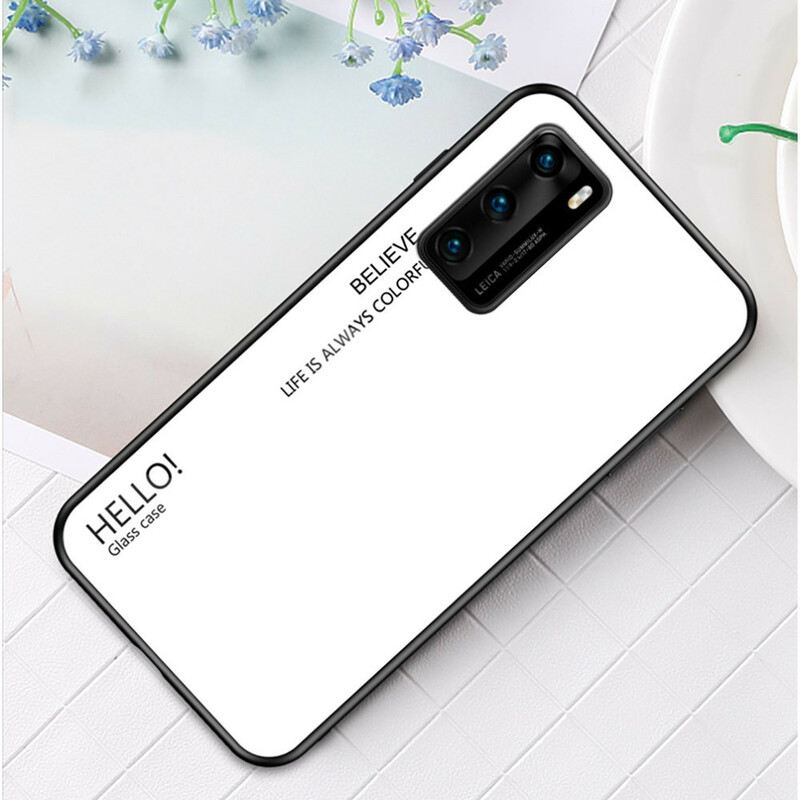 Maskica Huawei P40 Kaljeno Staklo Pozdrav