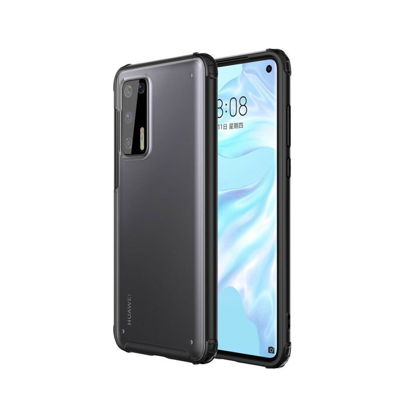 Maskica Huawei P40 Silikonski Rubovi Hibridnog Dizajna