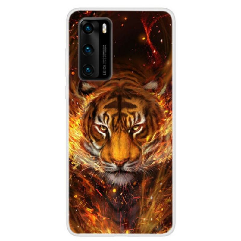 Maskica Huawei P40 Vatreni Tigar