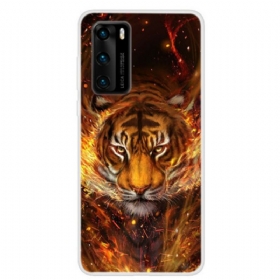 Maskica Huawei P40 Vatreni Tigar