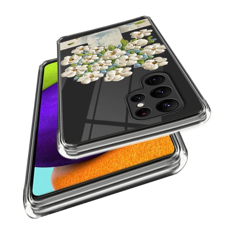 Maskica Samsung Galaxy S24 Ultra 5g Slika Bijelog Cvijeća