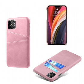 Maskica iPhone 12 Pro Max Dvostruki Držač Kartice