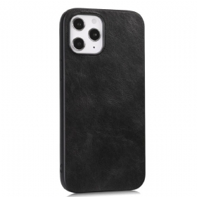 Maskica iPhone 12 Pro Max Elegantni Kožni Efekt