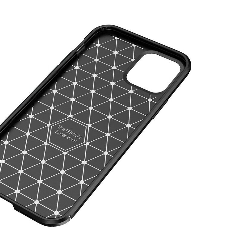 Maskica iPhone 12 Pro Max Fleksibilna Tekstura Karbonskih Vlakana