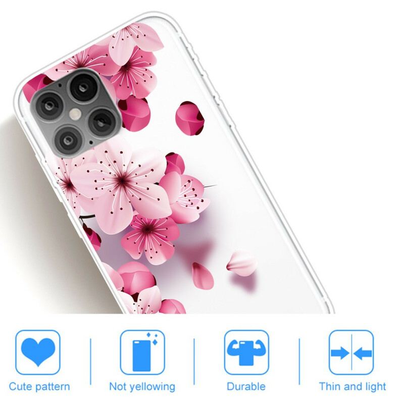 Maskica iPhone 12 Pro Max Vrhunski Cvjetni