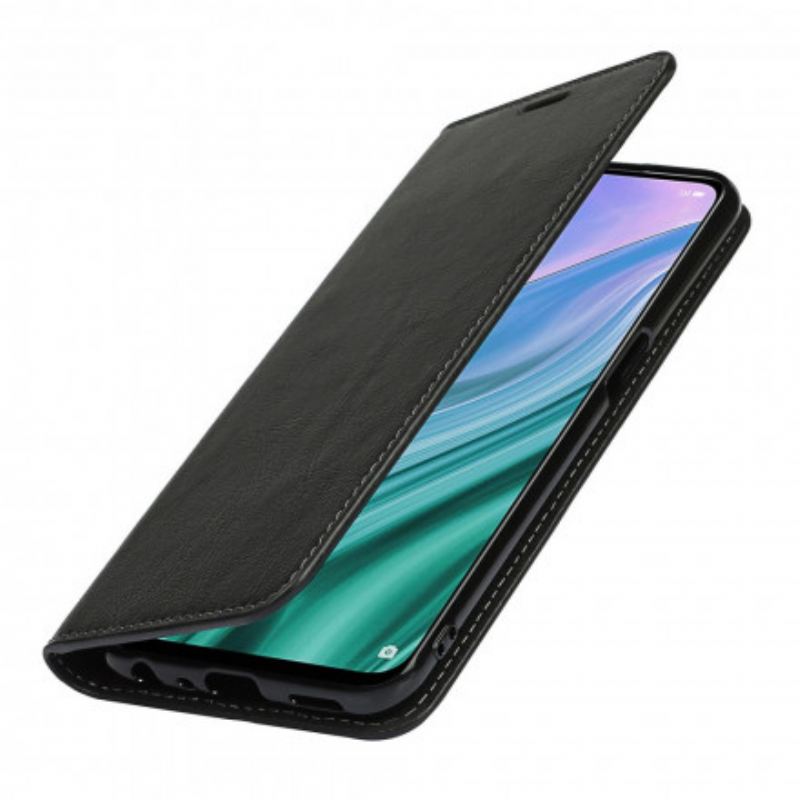 Flip Futrola Oppo A54 5G / A74 5G Kožna Futrola Prava Koža