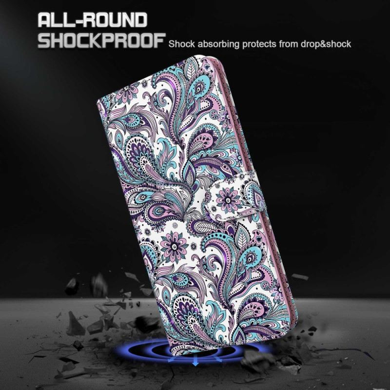 Flip Futrola Oppo A54 5G / A74 5G Paisley