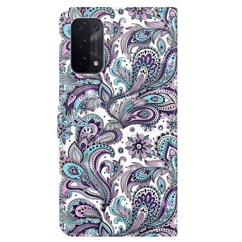 Flip Futrola Oppo A54 5G / A74 5G Paisley