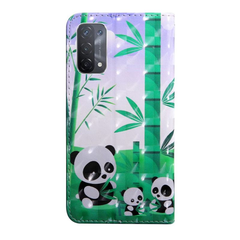 Flip Futrola Oppo A54 5G / A74 5G Panda S Uzicom