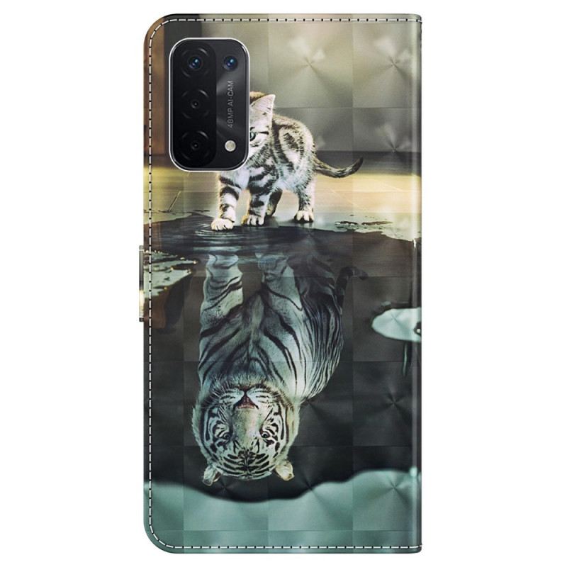 Futrola Oppo A54 5G / A74 5G Strappy Kitten Dream