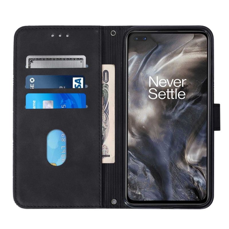 Flip Futrola OnePlus Nord Efekt Piramidalne Kože