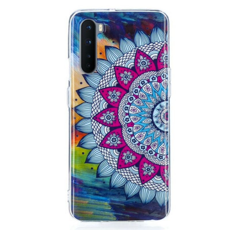 Maskica OnePlus Nord Fluorescentna Šarena Mandala