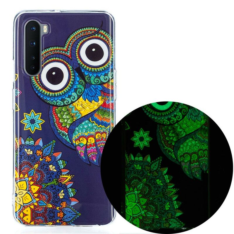 Maskica OnePlus Nord Mandala Fluorescentne Sove