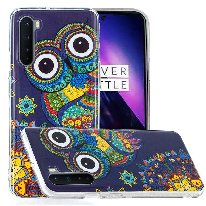 Maskica OnePlus Nord Mandala Fluorescentne Sove